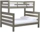 Crate Designs™ Furniture TimberFrame Storm Twin XL/Queen Bunk Bed-0