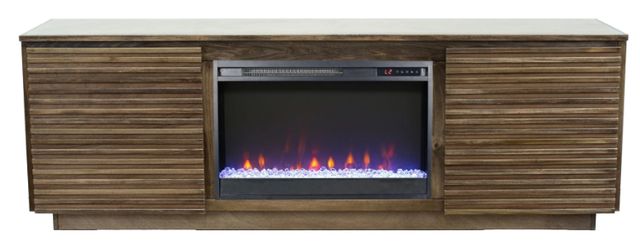 Legends Home Stardust Bourbon Fireplace Console-3