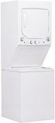 GE® Unitized Spacemaker® 2.3 Cu. Ft. Washer, 4.4 Cu. Ft. Dryer White On White Electric Laundry Center-3