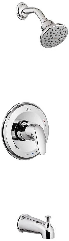 American Standard Colony® PRO Polished Chrome Tub and Shower Trim Kit with Pressure Balance Cartridge-0