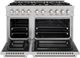 ZLINE Select 48" Satin Stainless Steel Pro Style Gas Range-1