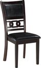 New Classic® Home Furnishings Gia 5-Piece Ebony Rectangular Dining Set-3