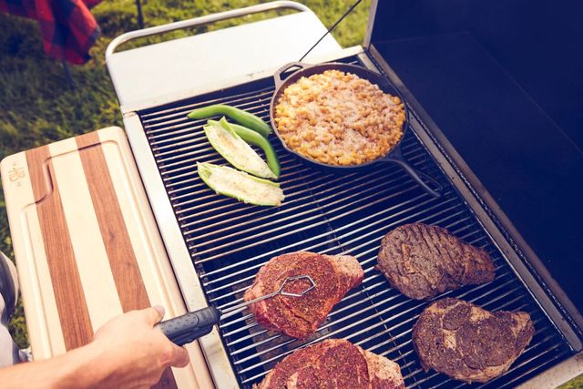 Hasty Bake Legacy 30" Stainless Steel Charcoal Freestanding Grill -4