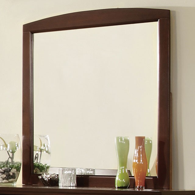 Furniture of America® Omnus Dark Walnut Dresser Mirror