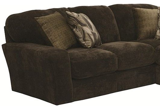 Jackson Furniture Everest 2-Piece Chocolate Sectional Sofa Set-2