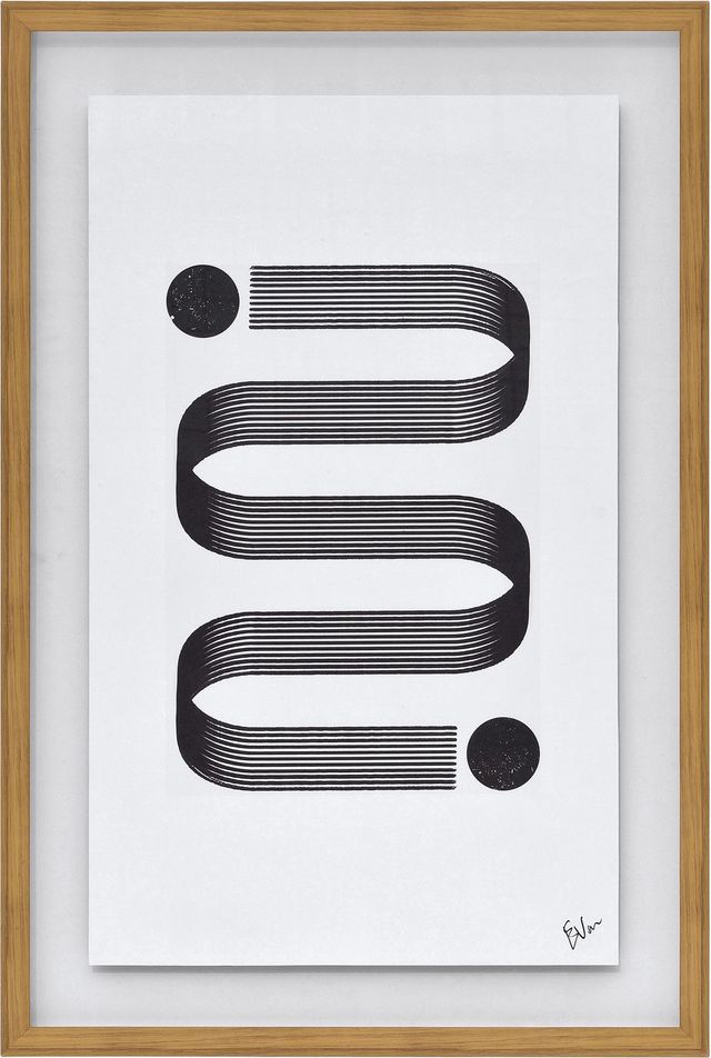 Renwil® Elsie Black Abstract Print-0