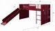 ACME Furniture Cargo Red Twin Loft Bed with Slide-3