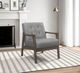 Homelegance® Alby Gray/Light Gray Accent Chair-1