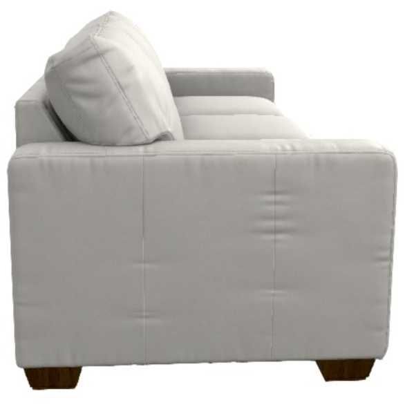 La-Z-Boy® Shiloh Ivory Leather Queen Sleeper Sofa-3