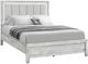 Global Furniture USA Elsie 5-Piece Gray Queen Upholstered Panel Bedroom Set-2