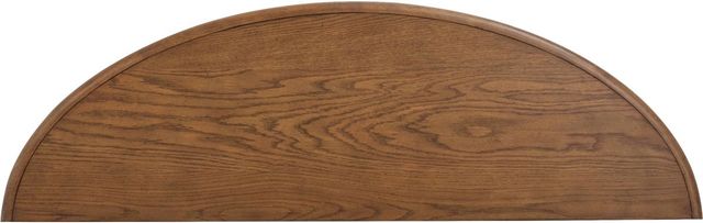 Magnussen Home® Tanner Tawny Brown Demilune Sofa Table-4