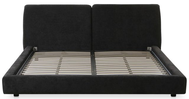 Moe's Home Collection Zeppelin Heather Black King Bed-2