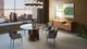 VIG Furniture Modrest Greta Clear/Walnut Dining Table-3