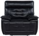 Coaster® Hewitt Black Upholstered Dual Power Recliner Chair-1