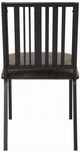 ACME Furniture Zudora 2-Piece Black Upholstered Dining Side Chair-3