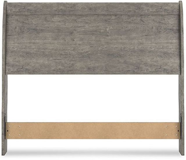 Signature Design by Ashley® Bayzor Warm Gray Vintage Queen Sleigh Headboard-1