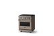Viking® 5 Series 30" Nantucket Pro Style Dual Fuel (NG) Range with Polished Chrome Trim-2