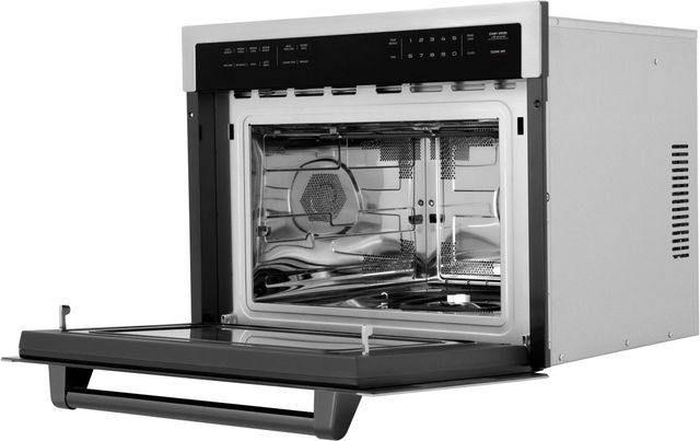 ZLINE Autograph Edition 24" 1.6 Cu. Ft. Stainless Steel Electric Speed Oven-3