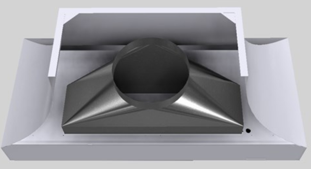 Vent-A-Hood® Designer Series 54" White Wall Mounted Range Hood-2
