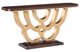 Michael Amini® Camellia Field Warm Pecan Console Table-0