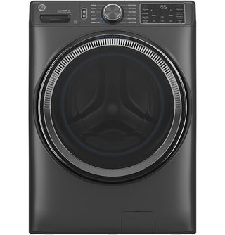 GE® 5 Cu. Ft. Carbon Graphite Front Load Washer with SmartDispense™ UltraFresh Vent System with OdorBlock™ and Steam