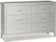 Signature Design by Ashley® Olivet 2-Piece Silver Twin Panel Bed Set-2