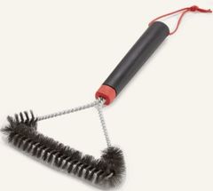 Weber® Grills® Black Three Sided Grill Brush