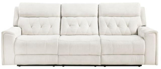 Homelegance® Celeste Beige Double Power Reclining Sofa with Power Headrests-2