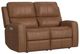 Flexsteel® Linden Caramel Power Reclining Loveseat with Power Headrests and Lumbar-0