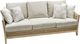 Signature Design by Ashley® Alden Peak Beige/Light Gray Fabric/Wicker/Wood Outdoor Sofa-0
