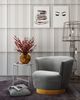 TOV Furniture Noah Grey Swivel Chair-4