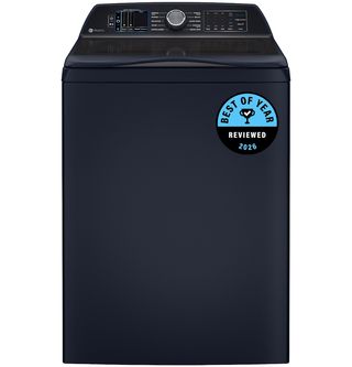 GE Profile™ 5.3 Cu. Ft. Sapphire Blue Agitator Top Load Washer