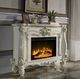ACME Furniture Versailles Bone White Fireplace-1