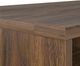 Ameriwood Home Noble Walnut 65" Electric Fireplace Media Console-5