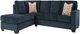 Signature Design by Ashley® Aviemore 2-Piece Ink Left-Arm Facing Sectional and Chaise-0