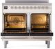Ilve® Nostalgie II Series 40" Antique White Pro Style Induction Range-1