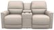 La-Z-Boy® Cade Oyster Leather Power Reclining Loveseat with Console, Headrest, and Lumbar-1