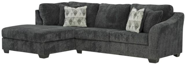 Signature Design by Ashley® Biddeford 2-Piece Shadow Left-Arm Facing Sofa Sectional and Chaise-0