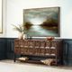Classic Home Costa Tundra Brown 4-Door Cabinet-1