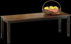 Signature Design by Ashley® Owingsville Black/Brown Dining Room Bench