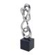A & B Home Black/Chrome Sculpture-3