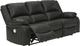 Signature Design by Ashley® Calderwell Black Reclining Power Sofa-2