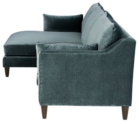 Craftmaster® Customizable CM Modern 2-Piece Left-Arm Facing Sectional-4
