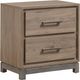Crown Mark River Gray Oak Nightstand-0