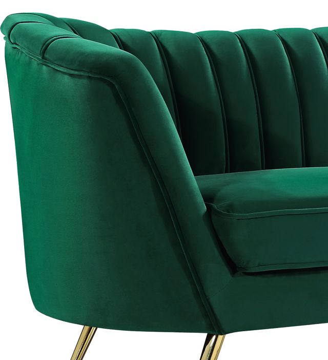 Meridian Furniture Margo Green Velvet Sofa-2