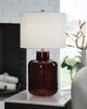 Signature Design by Ashley® Mette Brown/Gold Table Lamp-2