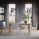 Jofran Inc. Urban Archive Wilson Platinum Upholstered Dining Side Chair-1