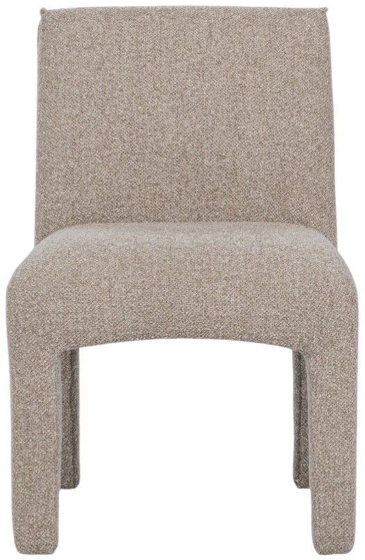 Classic Home Branzon Sandy Brown Upholstered Dining Chair-2