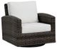 Ratana Coral Gables Wild Truffle Swivel Gliding Club Chair-0