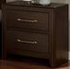 Furniture of America® Jamie Walnut Nightstand-0